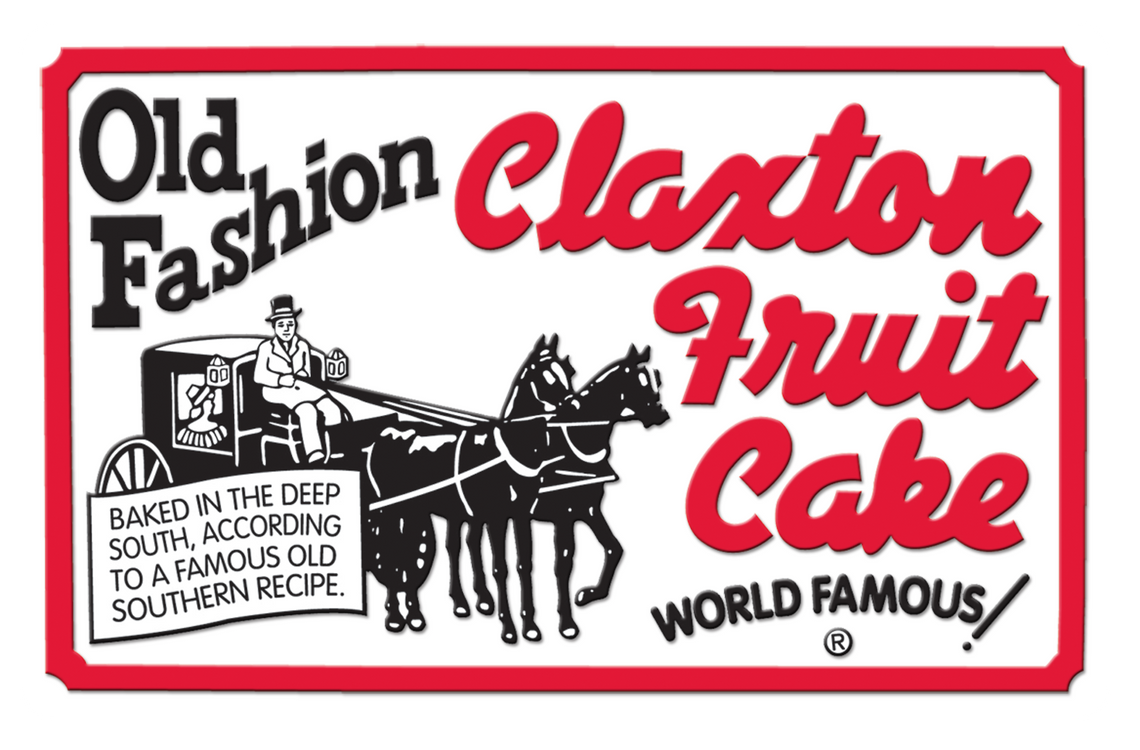Old Fashion Claxton Fruit Cake logo.