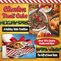 Ways to serve Claxton 2 Lb. Fruit Cake for holidays and entertaining